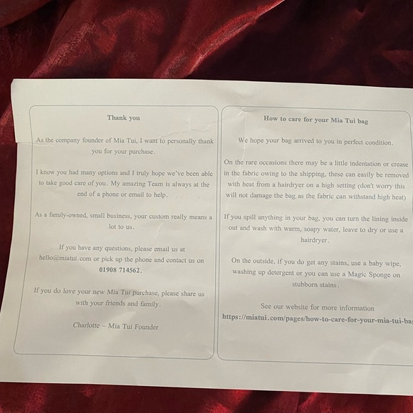 Mia Tui Travel Tote from London - Picture 7 of 17